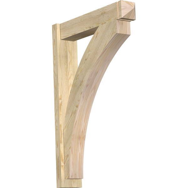 Ekena Millwork Thorton Arts & Crafts Rough Sawn Outlooker, Douglas Fir, 6"W x 28"D x 40"H OUT06X28X40THR03RDF - main